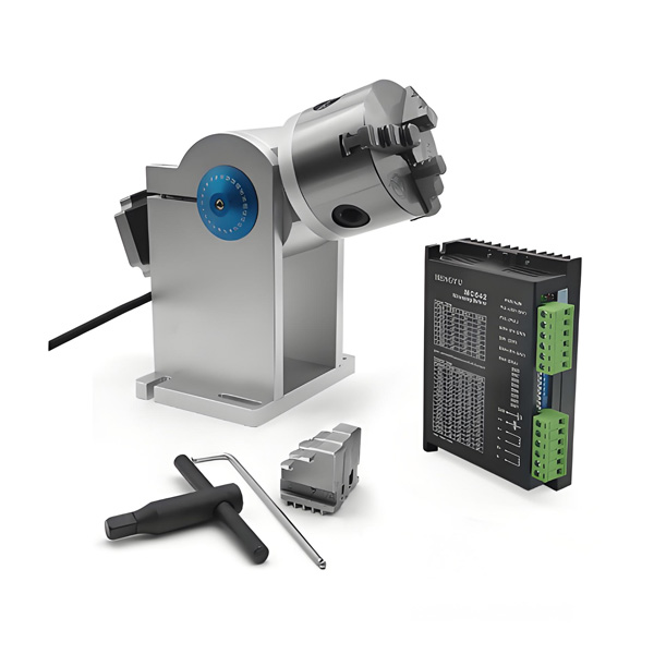 D80 laser marking rotary device