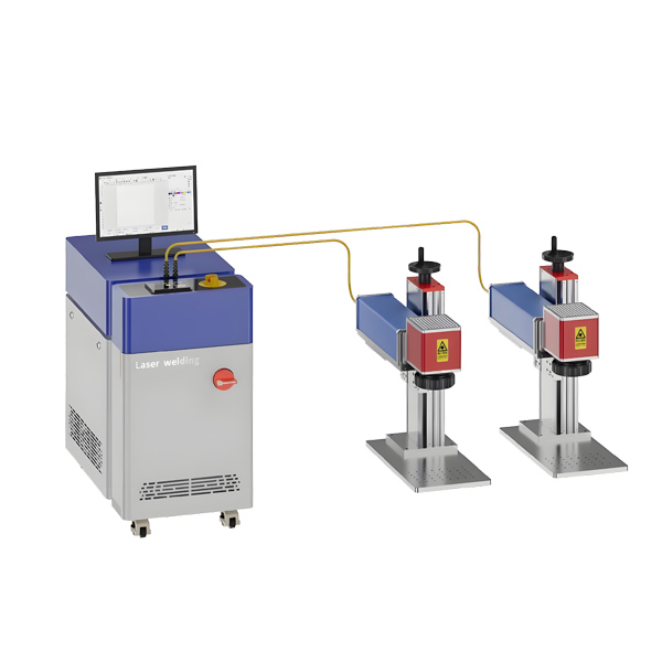 QCW Dual-Head High-Speed Galvanometer Scanning Laser Spot Welder